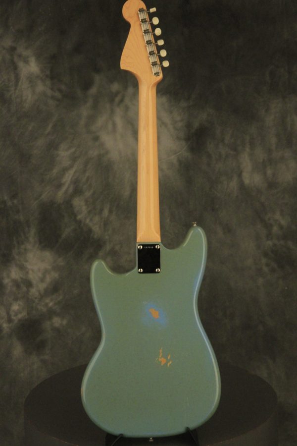 1964 Fender DUO-SONIC II Blue with '66 body CLAY DOTS + L-PLATE + '64 pickups - Image 37