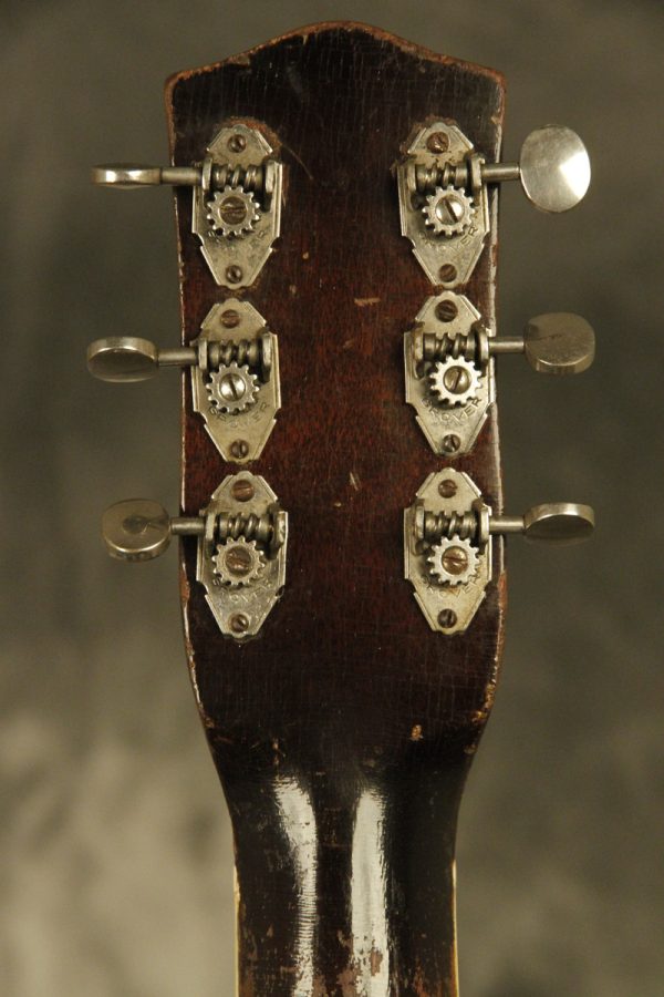 1930's ALHAMBRA Resonator guitar w/ fiddle edges and round neck - Image 37