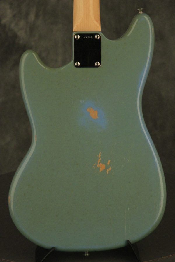 1964 Fender DUO-SONIC II Blue with '66 body CLAY DOTS + L-PLATE + '64 pickups - Image 38