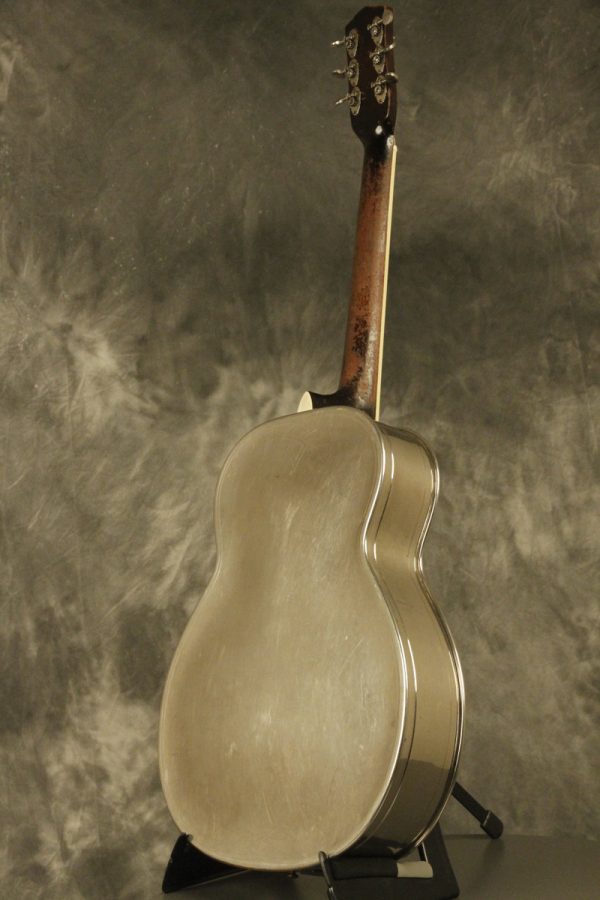 1930's ALHAMBRA Resonator guitar w/ fiddle edges and round neck - Image 39