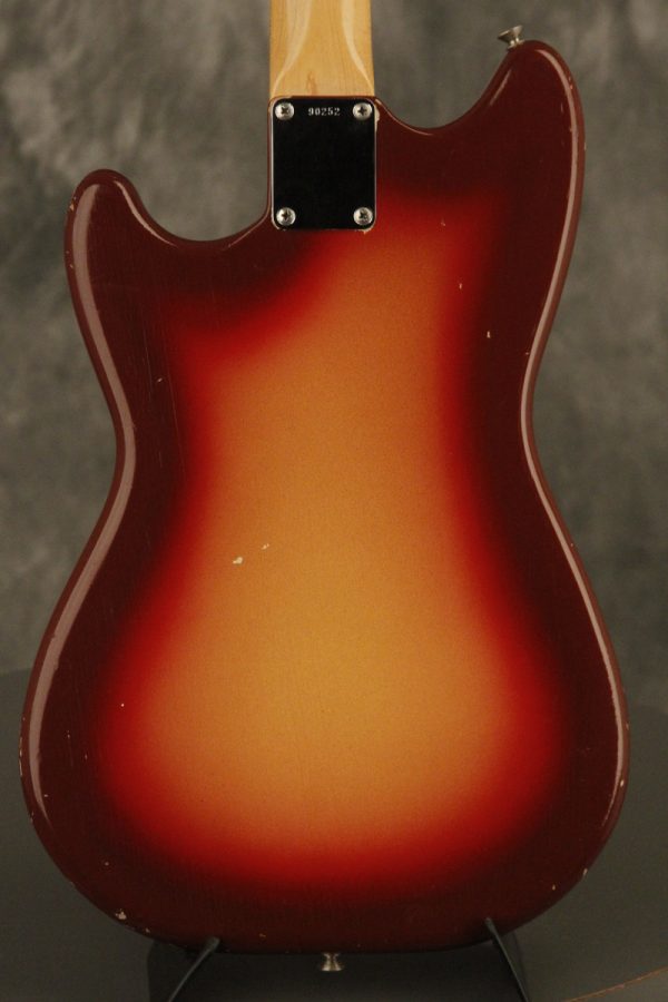 1962 Fender Duo-Sonic SLAB BOARD Maroonburst HANG TAG! - Image 41