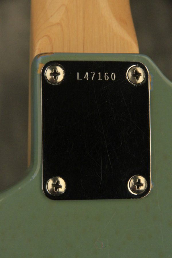 1964 Fender DUO-SONIC II Blue with '66 body CLAY DOTS + L-PLATE + '64 pickups - Image 42