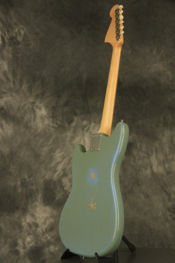 1964 Fender DUO-SONIC II Blue with '66 body CLAY DOTS + L-PLATE + '64 pickups - Image 43