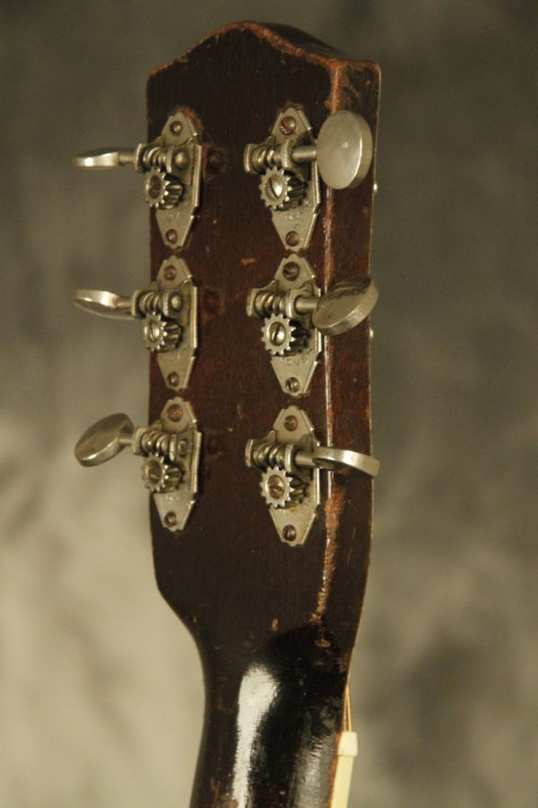 1930's ALHAMBRA Resonator guitar w/ fiddle edges and round neck - Image 43