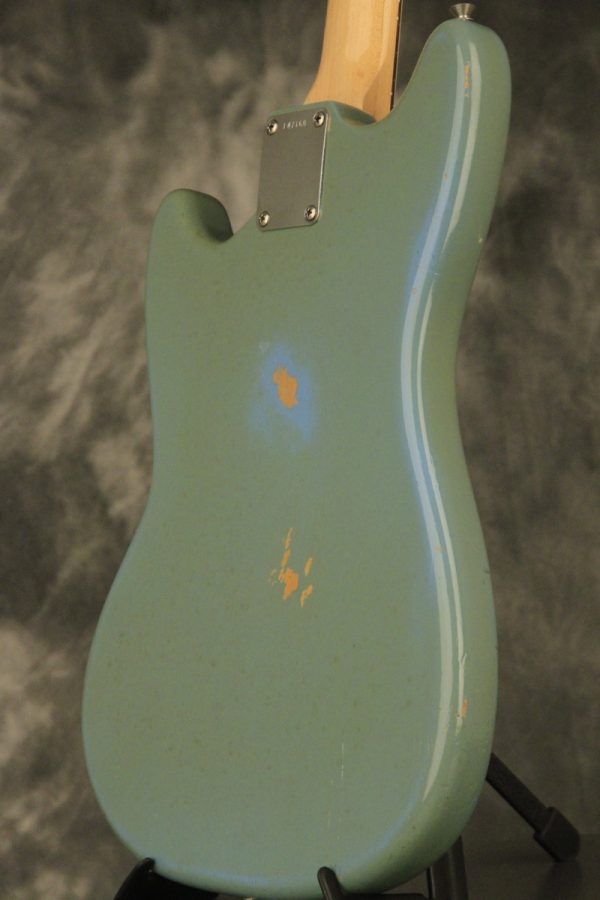 1964 Fender DUO-SONIC II Blue with '66 body CLAY DOTS + L-PLATE + '64 pickups - Image 44