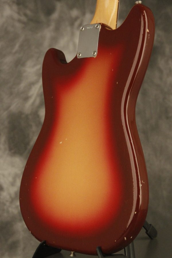 1962 Fender Duo-Sonic SLAB BOARD Maroonburst HANG TAG! - Image 46