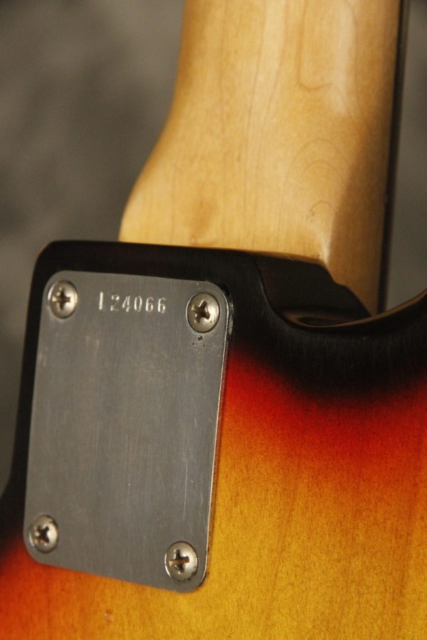 1964 pre-CBS Fender Jazz Bass refinished Sunburst - Image 46