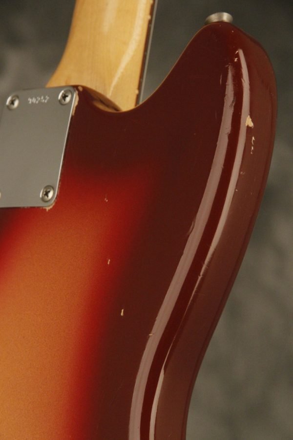 1962 Fender Duo-Sonic SLAB BOARD Maroonburst HANG TAG! - Image 47