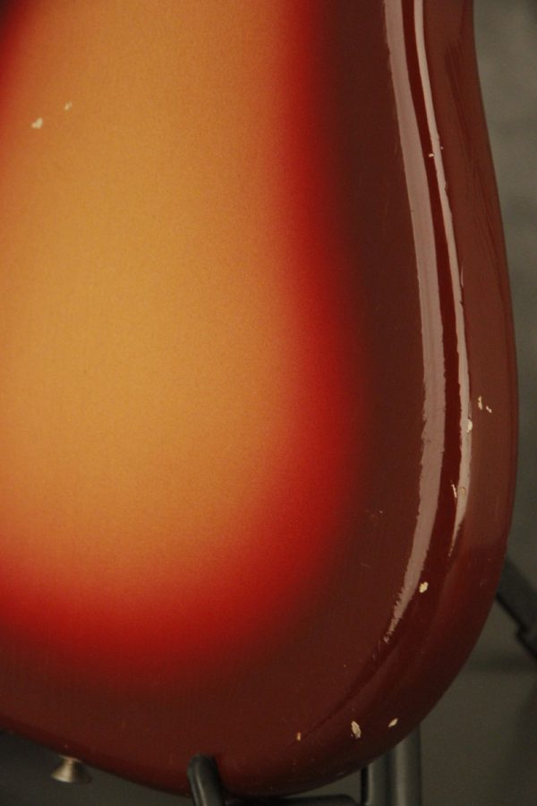 1962 Fender Duo-Sonic SLAB BOARD Maroonburst HANG TAG! - Image 48
