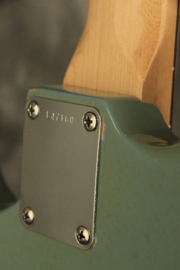 1964 Fender DUO-SONIC II Blue with '66 body CLAY DOTS + L-PLATE + '64 pickups - Image 49