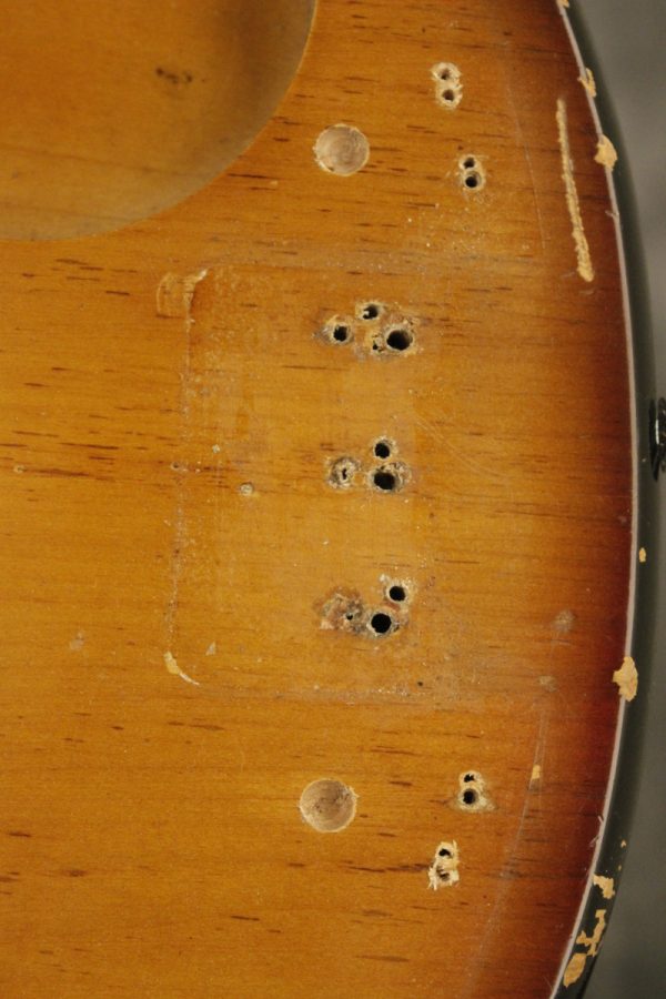 1960's Ampeg SSB-1 short scale bass with F-holes - Image 57