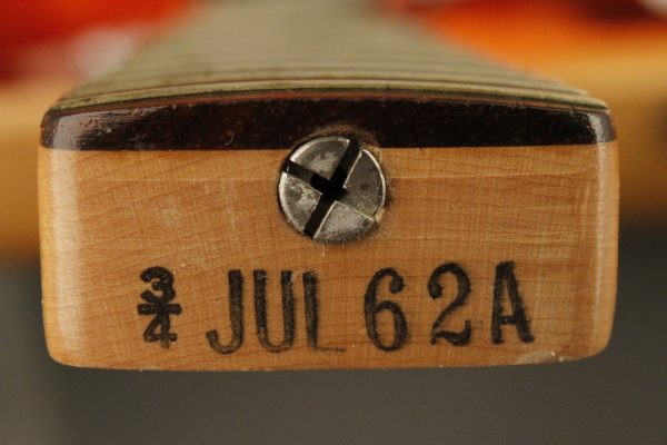 1962 Fender Duo-Sonic SLAB BOARD Maroonburst HANG TAG! - Image 59
