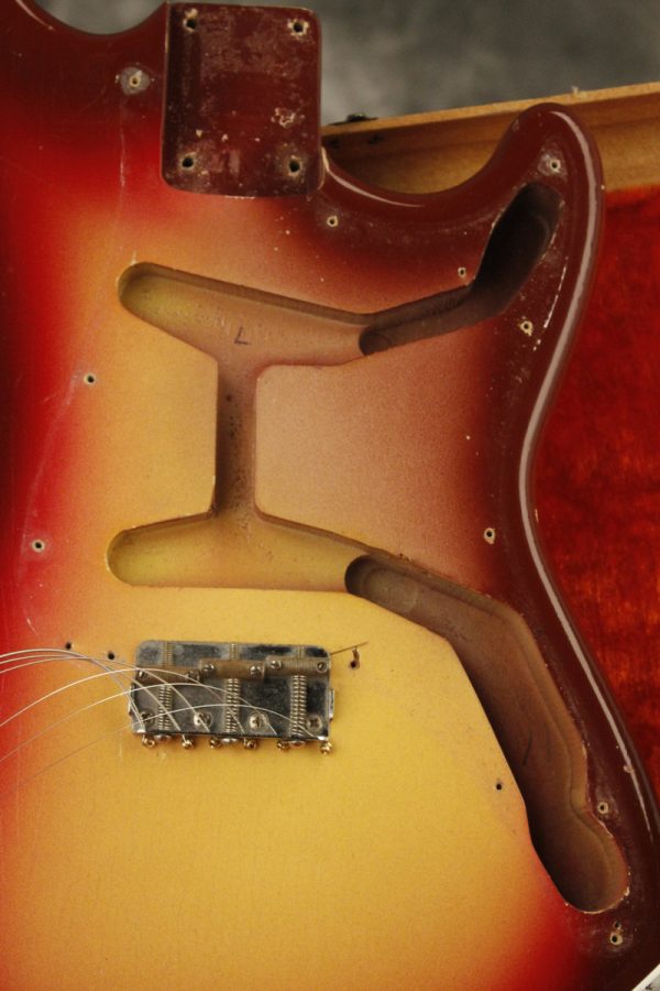 1962 Fender Duo-Sonic SLAB BOARD Maroonburst HANG TAG! - Image 67