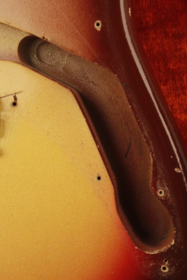 1962 Fender Duo-Sonic SLAB BOARD Maroonburst HANG TAG! - Image 69