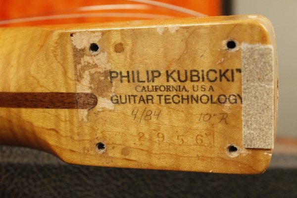 1984 Philip Kubicki Stratocaster hardtail sunburst - Image 69