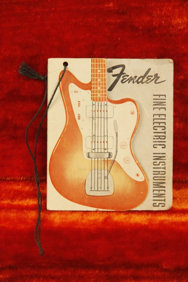 1962 Fender Duo-Sonic SLAB BOARD Maroonburst HANG TAG! - Image 83