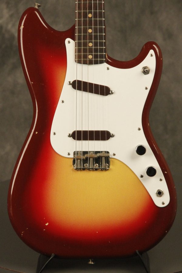 1962 Fender Duo-Sonic SLAB BOARD Maroonburst HANG TAG! - Image 85