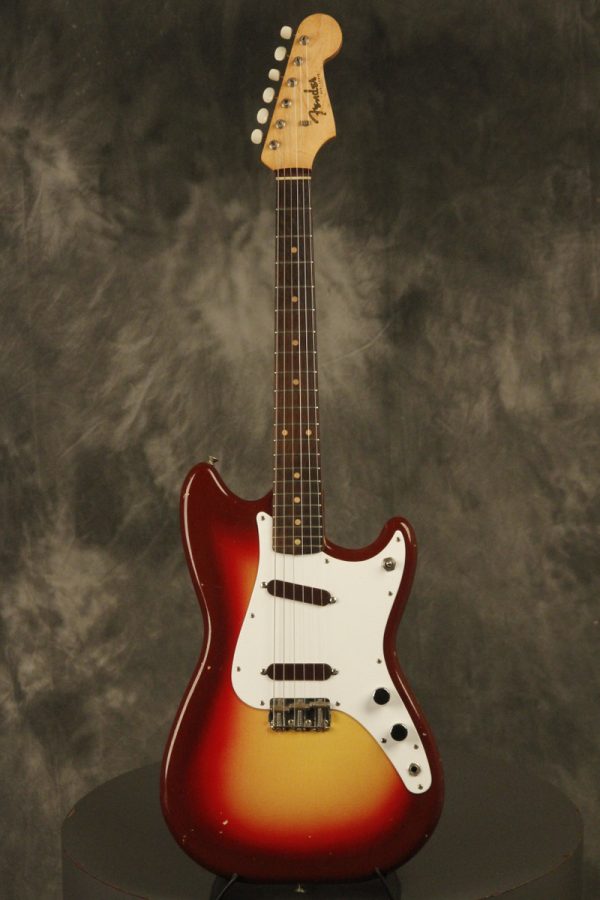 1962 Fender Duo-Sonic SLAB BOARD Maroonburst HANG TAG! - Image 86