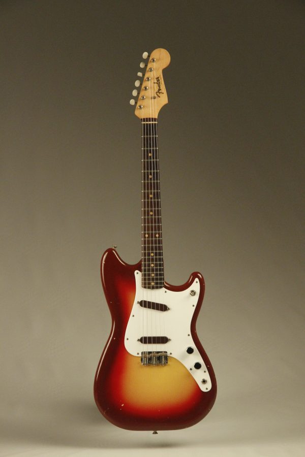 1962 Fender Duo-Sonic SLAB BOARD Maroonburst HANG TAG!
