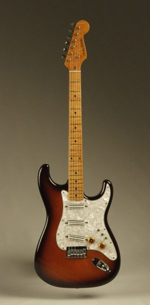 1984 Philip Kubicki Stratocaster hardtail sunburst