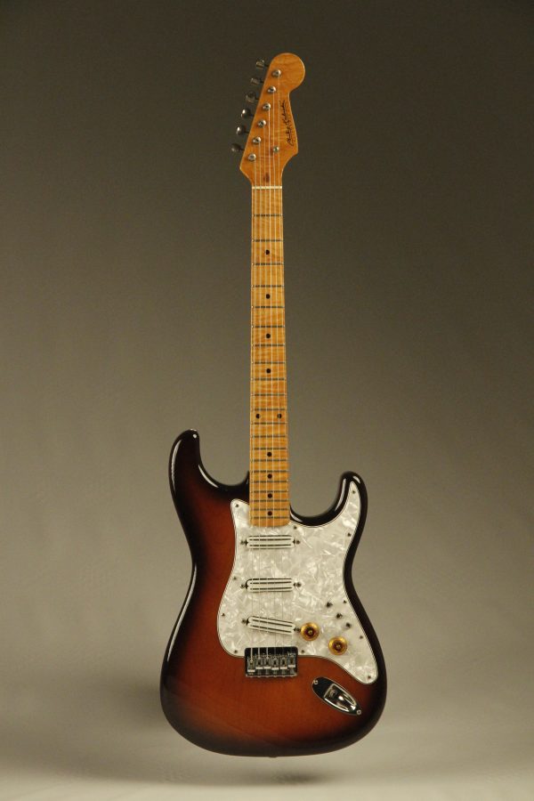 1984 Philip Kubicki Stratocaster hardtail sunburst
