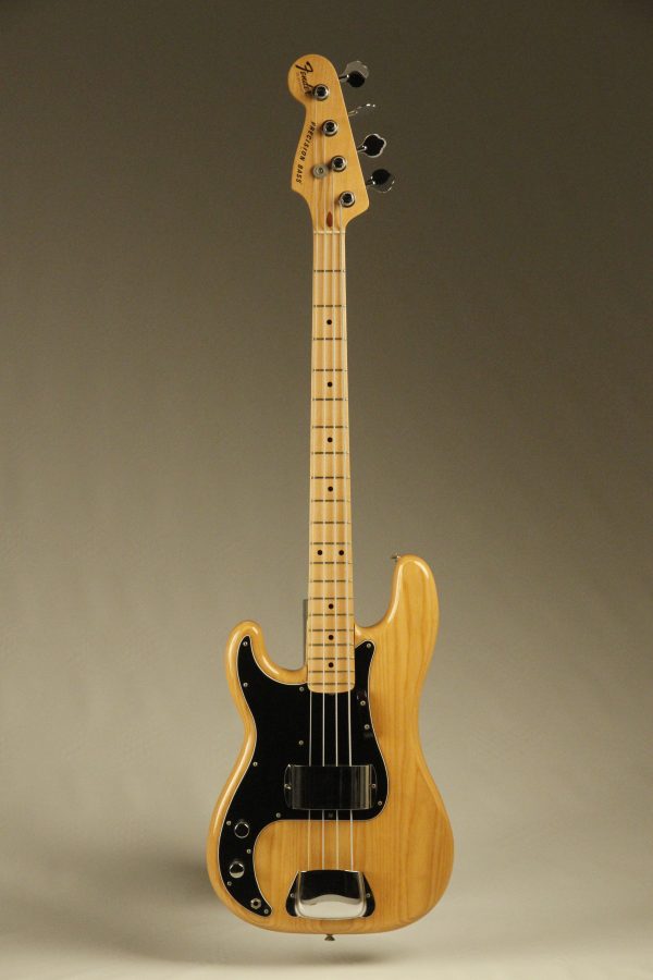 1977 Fender Precision Bass Natural LEFT-HANDED