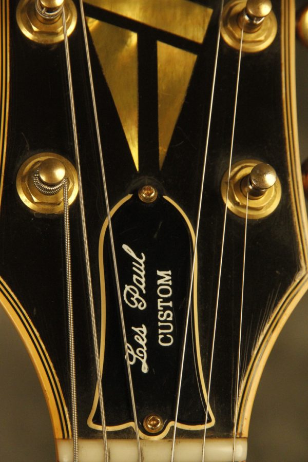 1977 Gibson Les Paul Custom White turned Yellow - Image 5