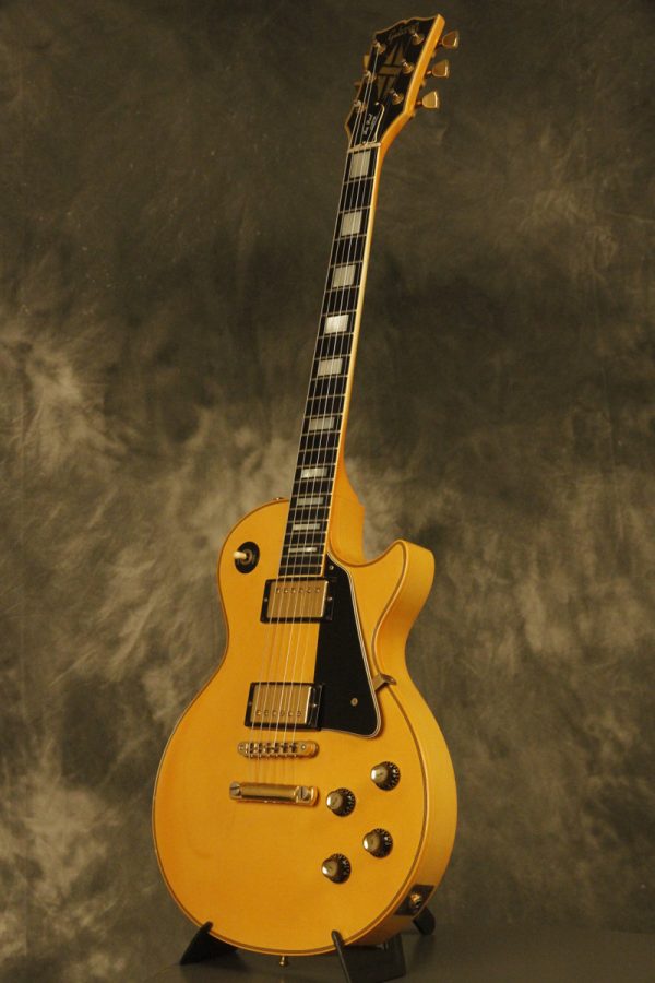 1977 Gibson Les Paul Custom White turned Yellow - Image 8