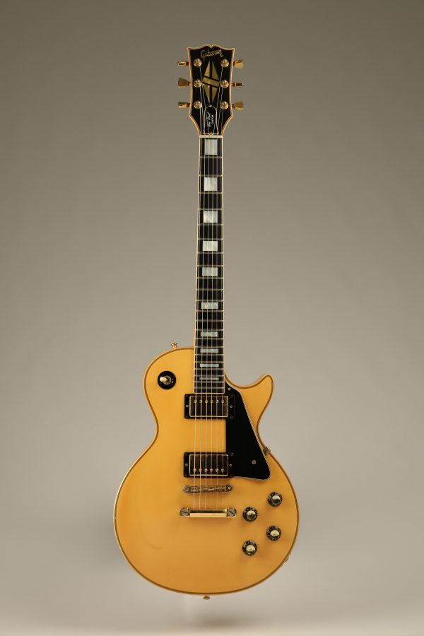 1977 Gibson Les Paul Custom White turned Yellow