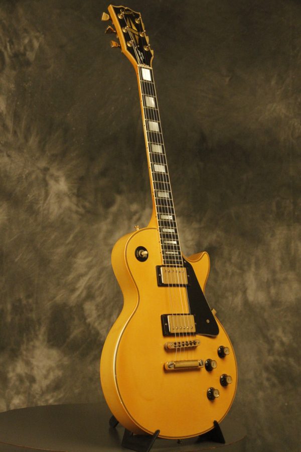 1977 Gibson Les Paul Custom White turned Yellow - Image 16