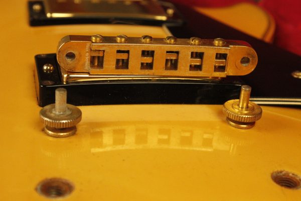 1977 Gibson Les Paul Custom White turned Yellow - Image 55