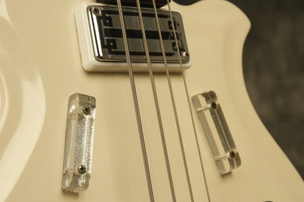 1964 National Val-Pro 85 Reso-Glass short-scale Bass White - Image 6