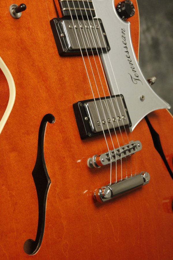 1990 Gibson Chet Atkins Tennessean Sunrise Orange - Image 6