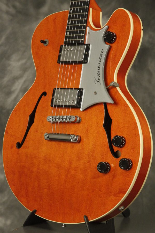1990 Gibson Chet Atkins Tennessean Sunrise Orange - Image 8