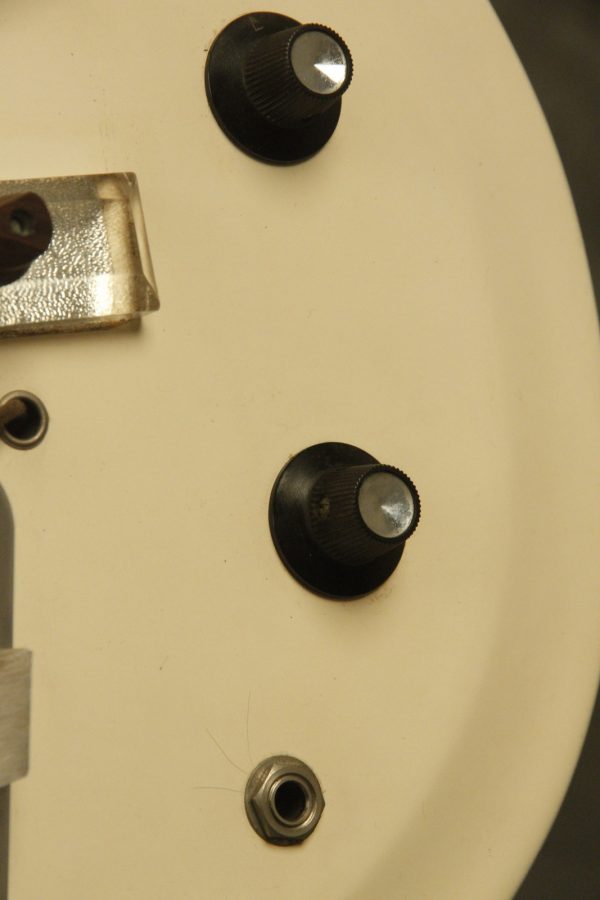 1964 National Val-Pro 85 Reso-Glass short-scale Bass White - Image 9