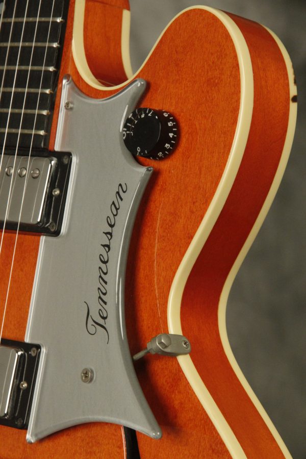 1990 Gibson Chet Atkins Tennessean Sunrise Orange - Image 9