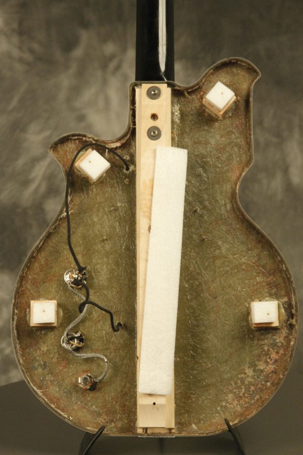 1964 National Val-Pro 85 Reso-Glass short-scale Bass White - Image 49