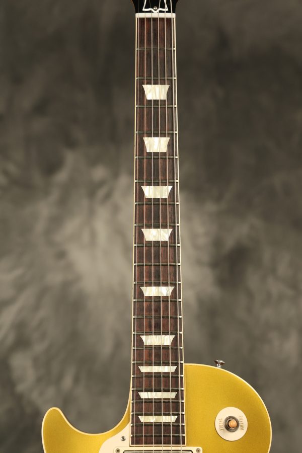 2013 Gibson Custom Shop 1957 Les Paul Standard reissue VOS Goldtop LEFT-HANDED - Image 5