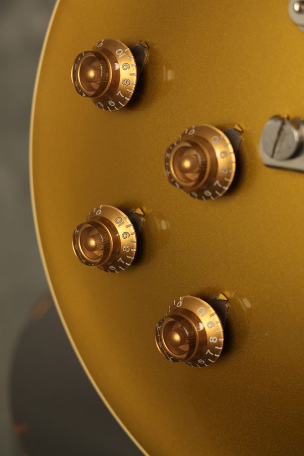 2013 Gibson Custom Shop 1957 Les Paul Standard reissue VOS Goldtop LEFT-HANDED - Image 7