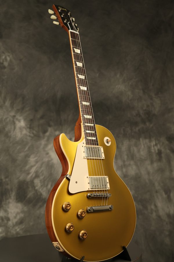 2013 Gibson Custom Shop 1957 Les Paul Standard reissue VOS Goldtop LEFT-HANDED - Image 8