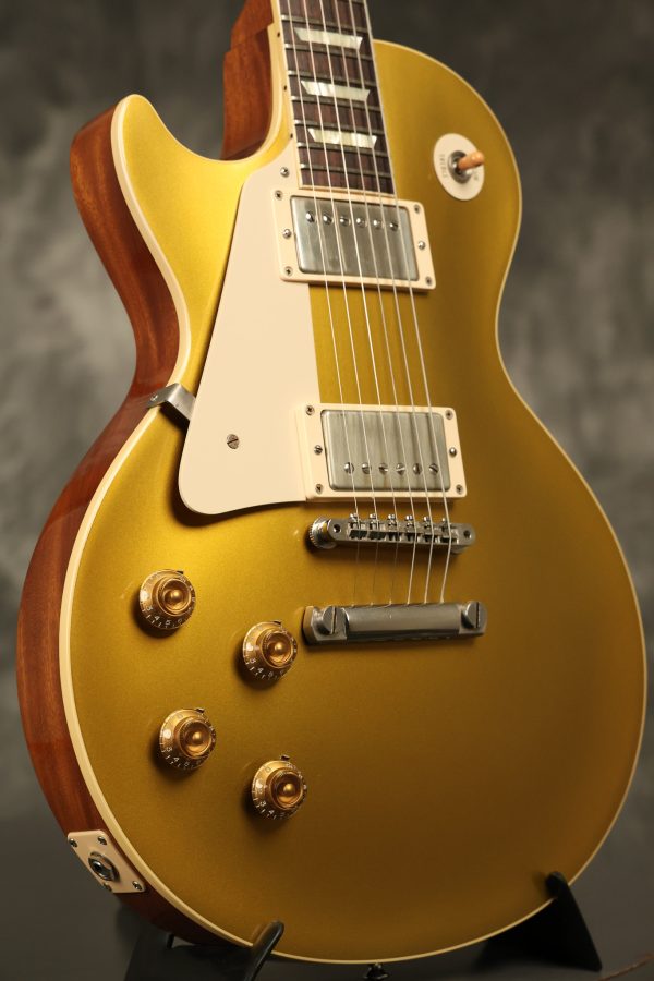 2013 Gibson Custom Shop 1957 Les Paul Standard reissue VOS Goldtop LEFT-HANDED - Image 9