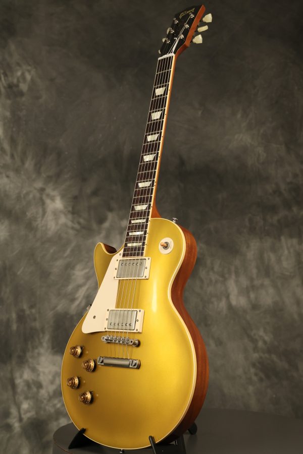 2013 Gibson Custom Shop 1957 Les Paul Standard reissue VOS Goldtop LEFT-HANDED - Image 12