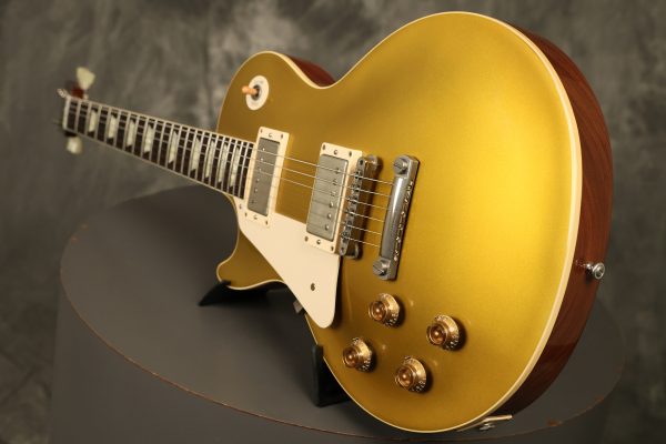 2013 Gibson Custom Shop 1957 Les Paul Standard reissue VOS Goldtop LEFT-HANDED - Image 16