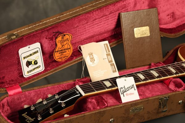 2013 Gibson Custom Shop 1957 Les Paul Standard reissue VOS Goldtop LEFT-HANDED - Image 34