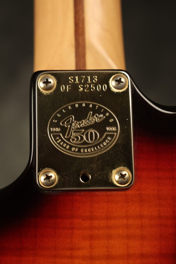 1996 Fender 50th Anniversary Stratocaster Sunburst - Image 40