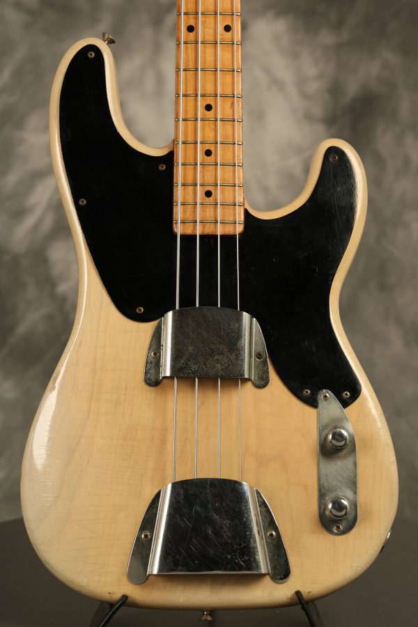 1955 Fender Precision Bass refinished Blonde - Image 2