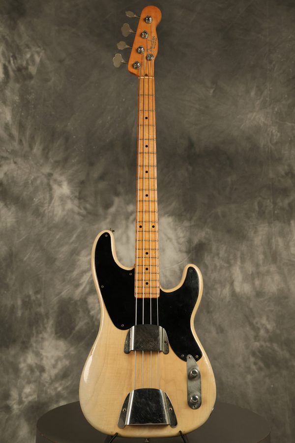 1955 Fender Precision Bass refinished Blonde - Image 3