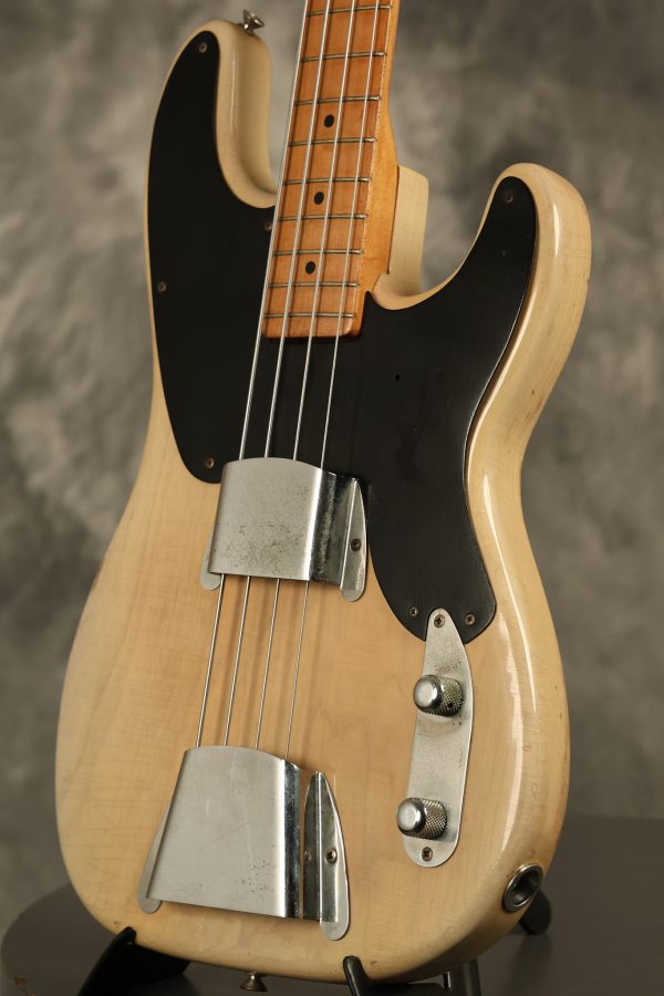 1955 Fender Precision Bass refinished Blonde - Image 15