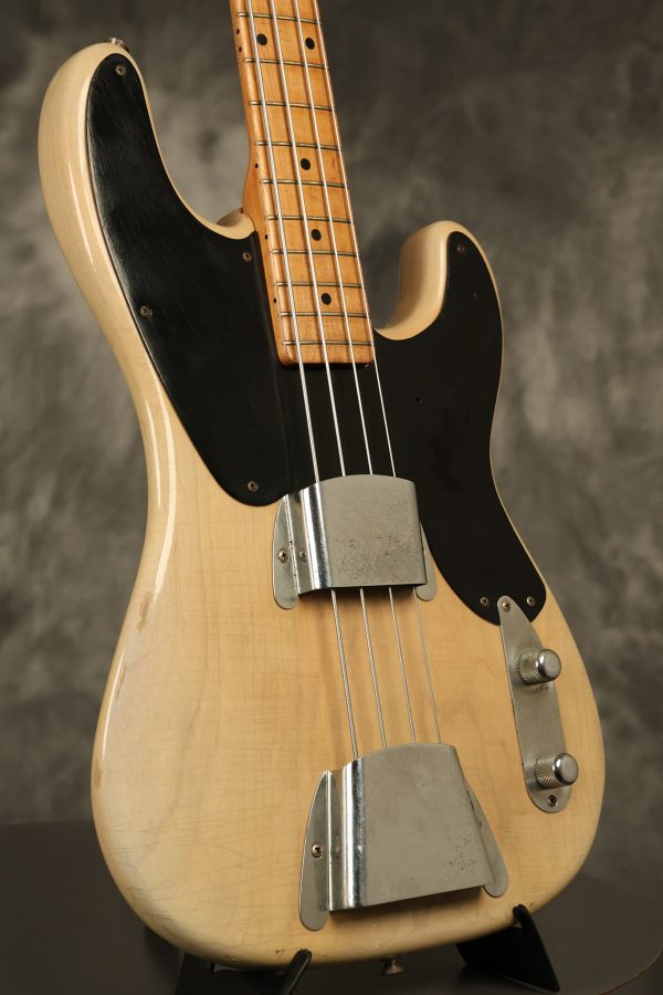 1955 Fender Precision Bass refinished Blonde - Image 27