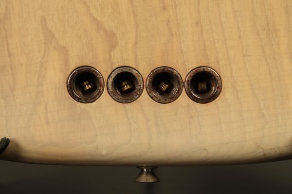 1955 Fender Precision Bass refinished Blonde - Image 51